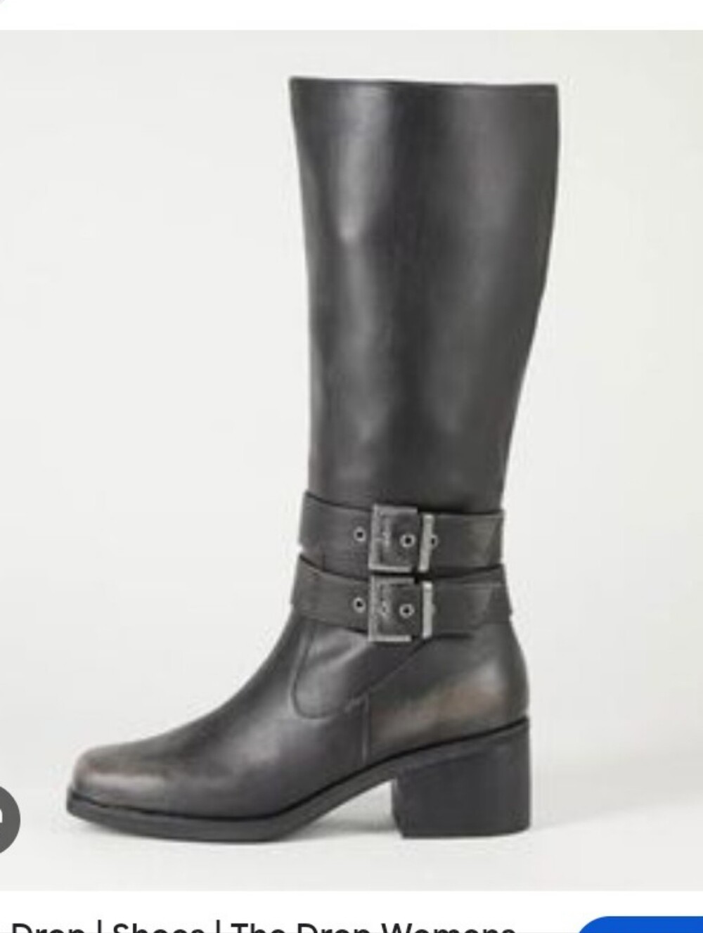 Women's The Drop Sage Biker Boots Size 9 NWT
